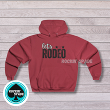 Load image into Gallery viewer, Let's Rodeo NUBLEND® Hooded Sweatshirt