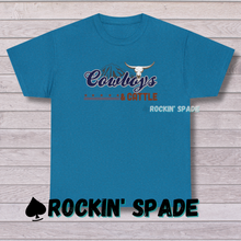 Load image into Gallery viewer, Cowboys and Cattle Tee