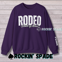 Load image into Gallery viewer, Rodeo State of Mind Crewneck Sweatshirt