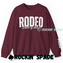 Load image into Gallery viewer, Rodeo State of Mind Crewneck Sweatshirt