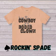 Load image into Gallery viewer, Kiss The Cowboy Tee