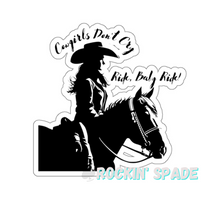 Load image into Gallery viewer, Cowgirls Don't Cry Sticker