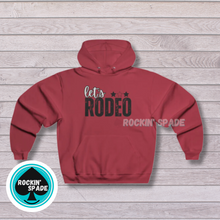 Load image into Gallery viewer, Let&#39;s Rodeo NUBLEND® Hooded Sweatshirt
