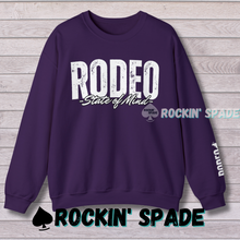 Load image into Gallery viewer, Rodeo State of Mind Crewneck Sweatshirt
