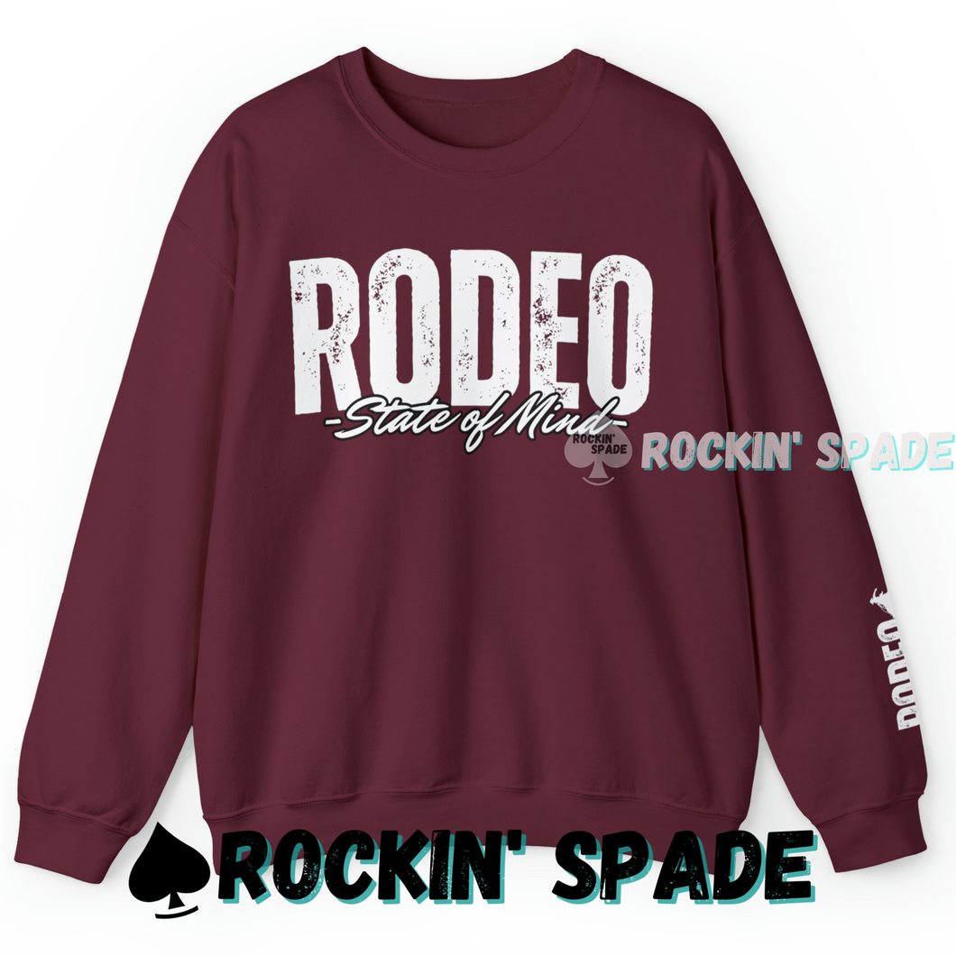 Rodeo State of Mind Crewneck Sweatshirt