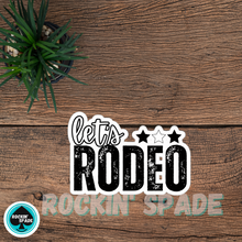 Load image into Gallery viewer, Let&#39;s Rodeo Sticker
