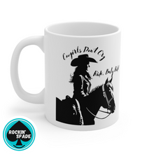 Load image into Gallery viewer, Cowgirls Don&#39;t Cry Coffee Mug
